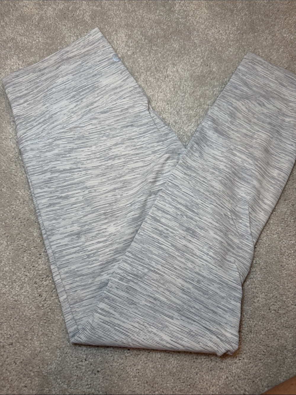 lululemon athletica align 25 in Light Heather Gray Space-Dye Leggings